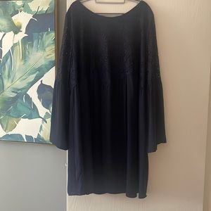 Chelsea 28 a line navy blue dress plus size 3x